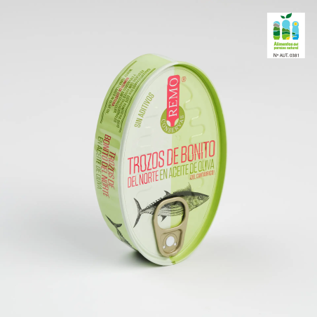 Trozos de Bonito del Norte en aceite de oliva 111 g