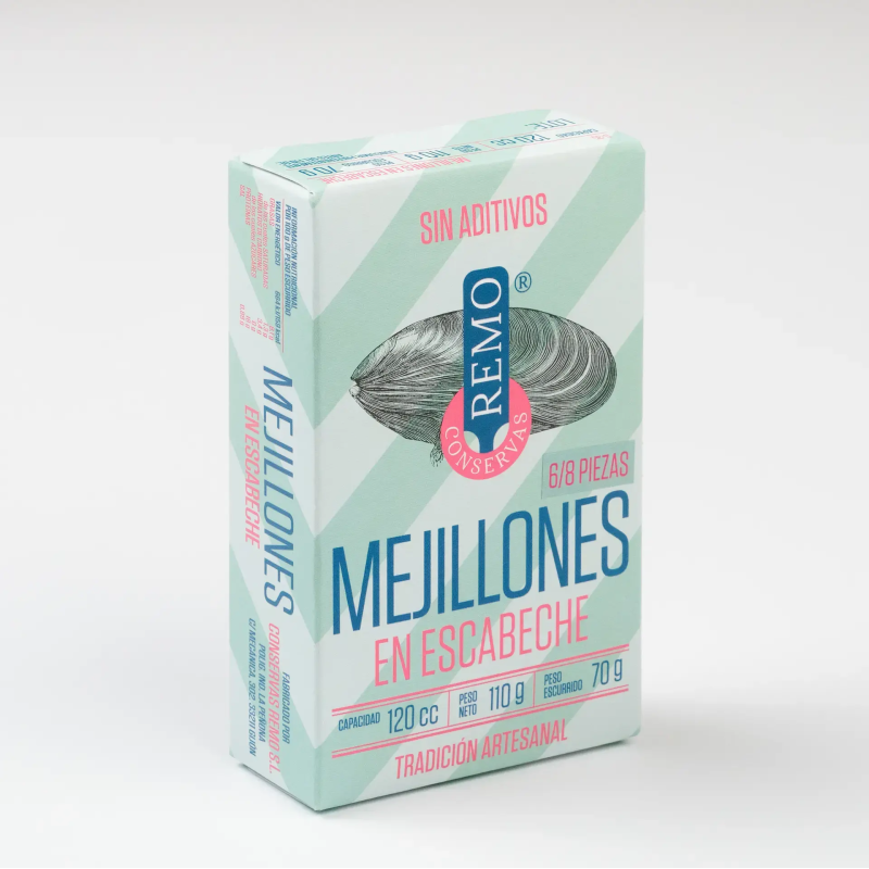 Mejillones en escabeche (7/10) 115 g