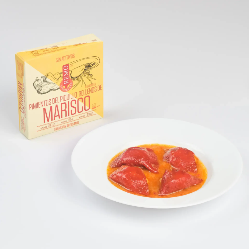 Pimientos del Piquillo rellenos de Marisco 265 g