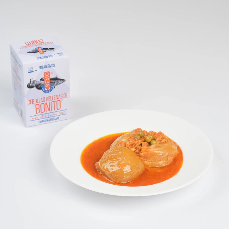 Cebolas recheadas com Bonito 430 g