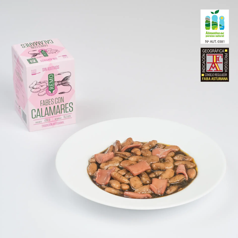Fabes con Calamares 430 g