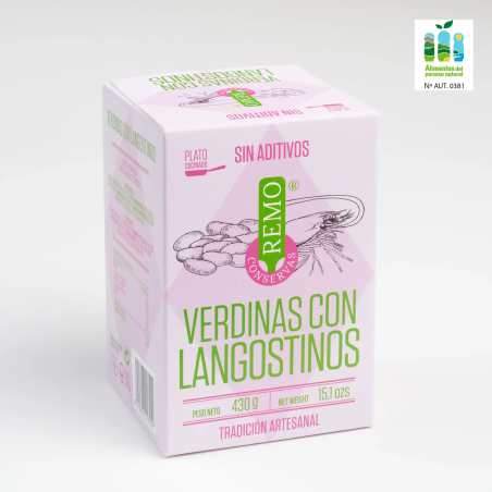 Verdinas con Langostinos 430g