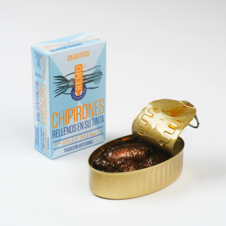 Chipirones rellenos en su tinta 115 g