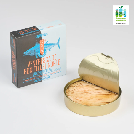 Ventresca de Bonito del Norte en aceite de oliva 266 g
