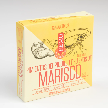 Pimentos Piquillo recheados com marisco 265 g