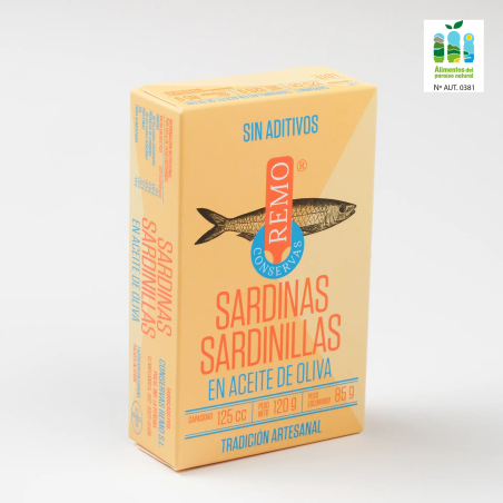 Sardinillas en aceite de oliva 120 g