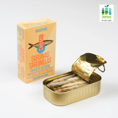 Sardinillas en aceite de oliva 120 g