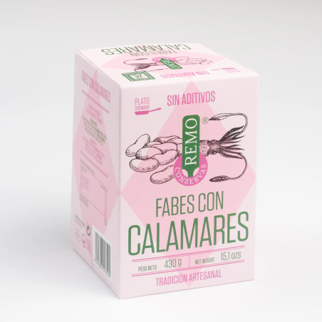 Caja de Fabes con Calamares 430 g