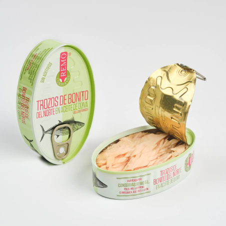 Trozos de Bonito del Norte en aceite de oliva 111 g