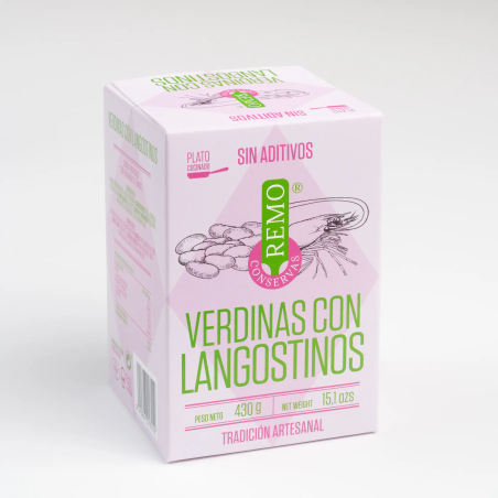 Verdinas com Camarão 430g