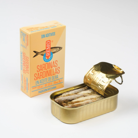 Sardinas en aceite de oliva 120 g