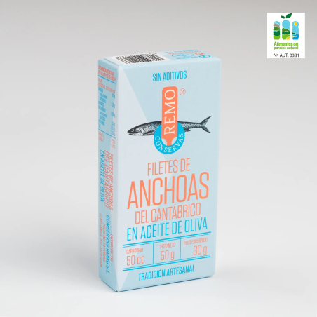 Filetes de Anchoa en aceite de oliva 50 g