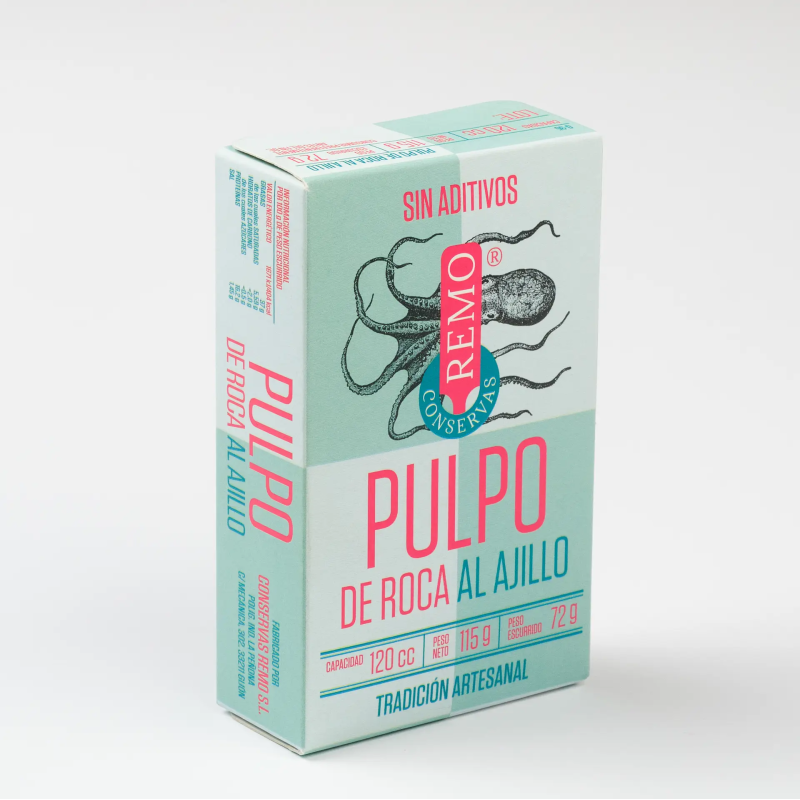 Pulpo de Roca al ajillo 115 g
