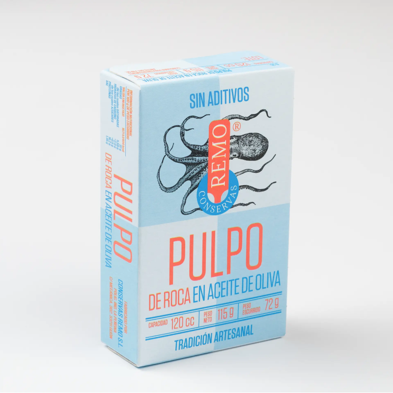 Pulpo de Roca en aceite de oliva 115 g